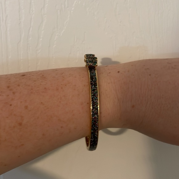 Gold and glitter Kate spade bow bracelet - Picture 2 of 6
